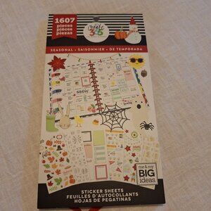 Seasonal Happy Planner Sticker Book
